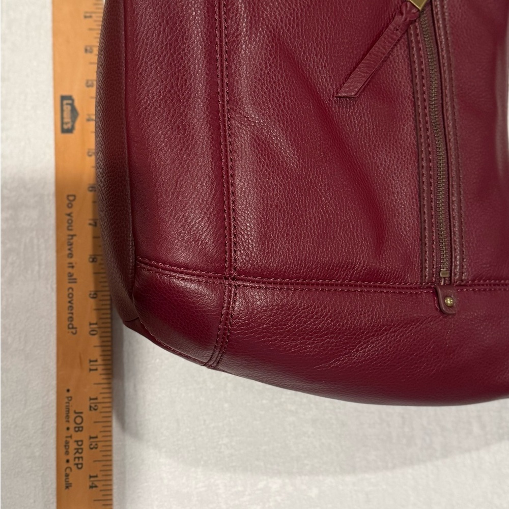 The Sak Sequoia Cabernet Leather Hobo Bag - Picture 5 of 8